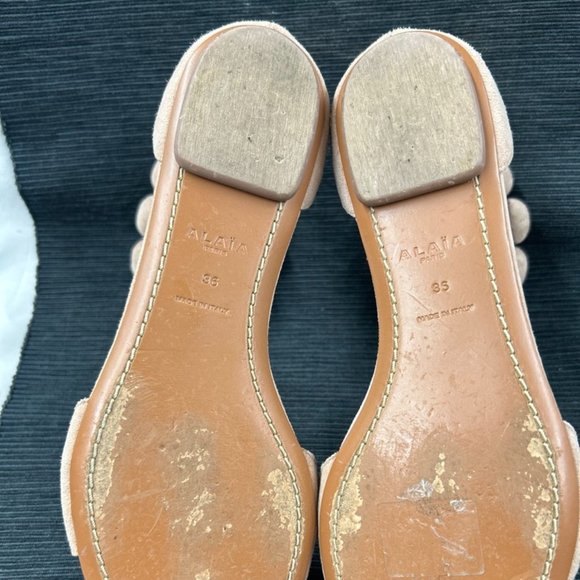 Alaïa flat Bombe sandals, EU 36 - Picture 6 of 9